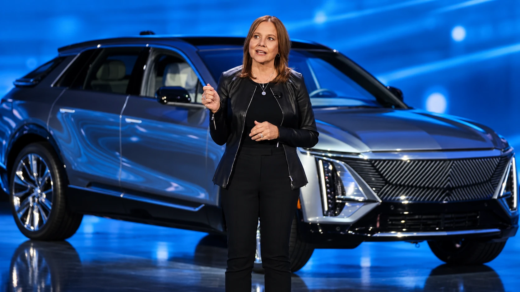 What has defined Barra's recent work at GM? - mary barra and david cordani